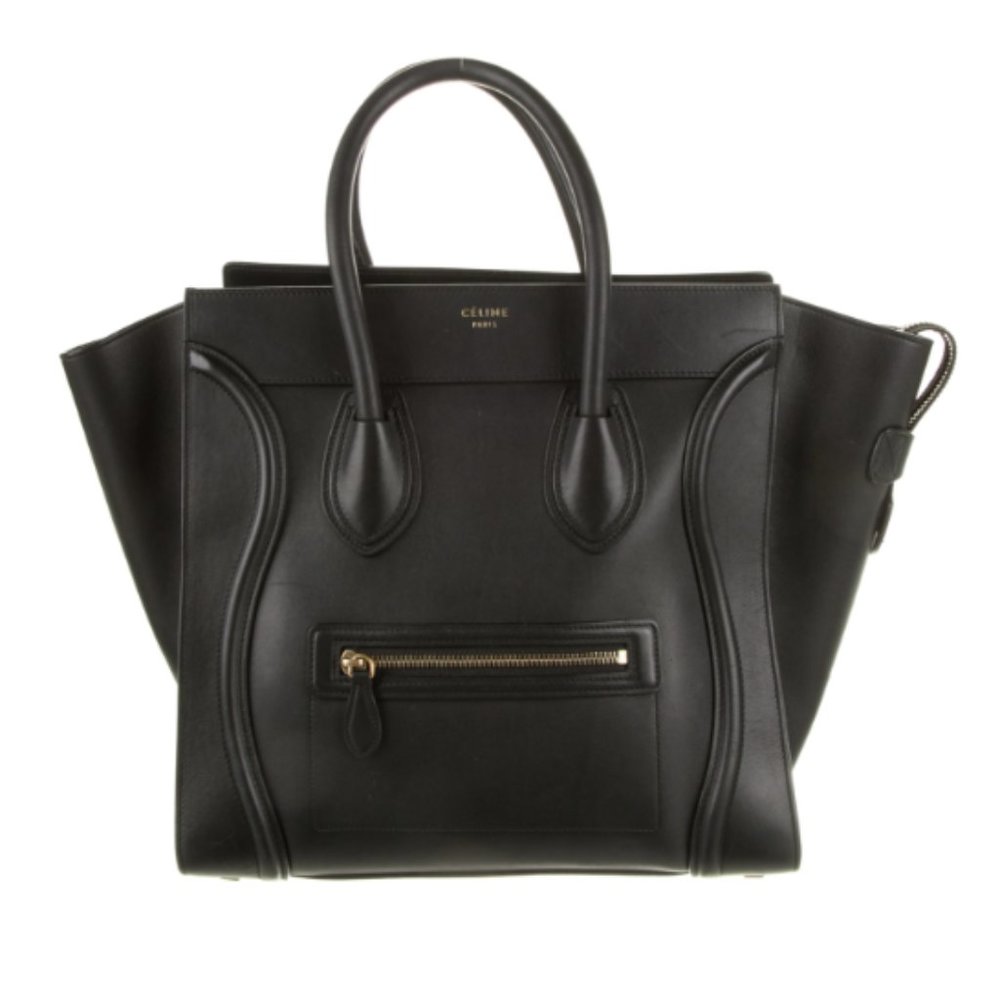 Celine Mini Luggage Tote - Black